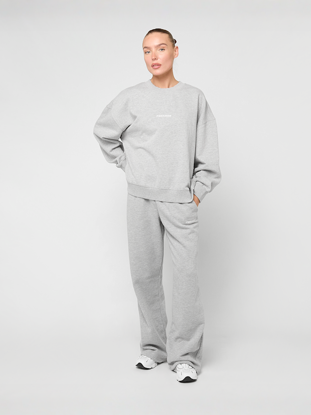 Pegador, Anni Wide Sweat Pants, grey, Image 4 of 4