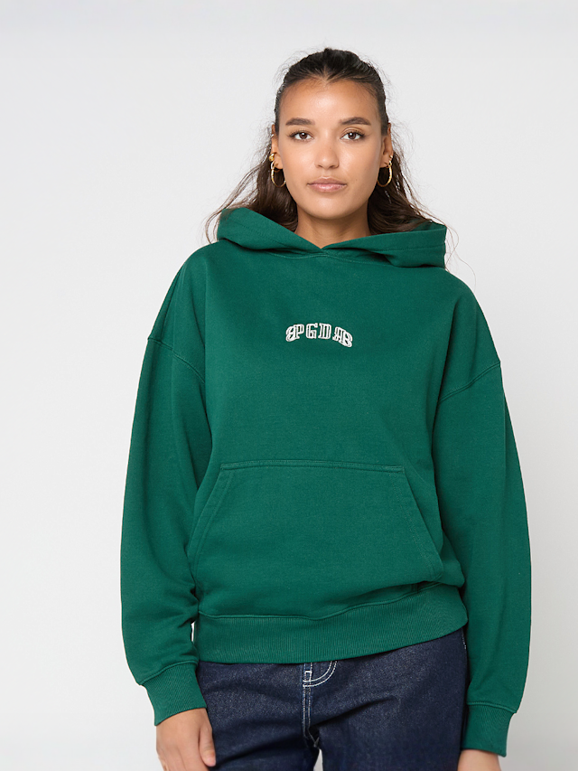 Pegador, RESA OVERSIZED HOODIE WASHED DARK GREEN, green, Image 2 of 5