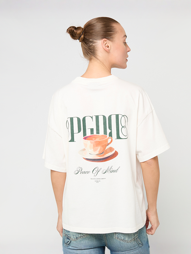 Pegador, Helena Heavy Oversized Tee, beige, Image 1 of 5