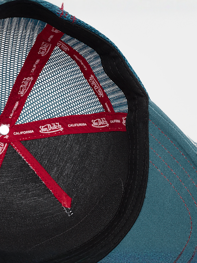 Von Dutch Originals, Von Dutch TRUCKER khaki/beige/orange, white, Image 3 of 4