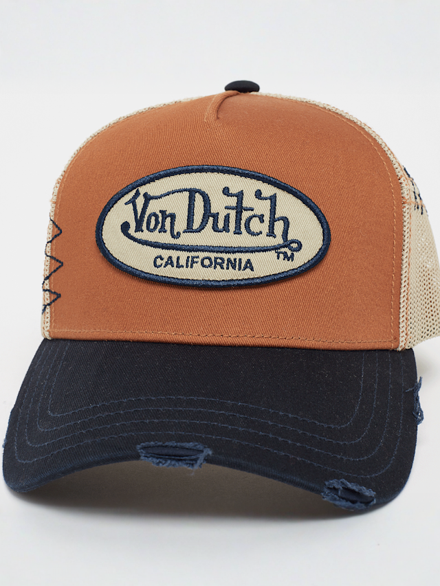 Von Dutch Originals, Von Dutch TRUCKER khaki/beige/orange, orange, Image 5 of 5