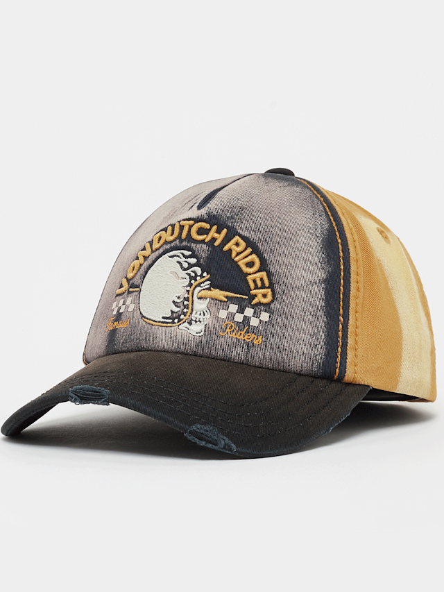 Von Dutch Originals, Von Dutch TRUCKER khaki/beige/orange, blue, Image 1 of 4