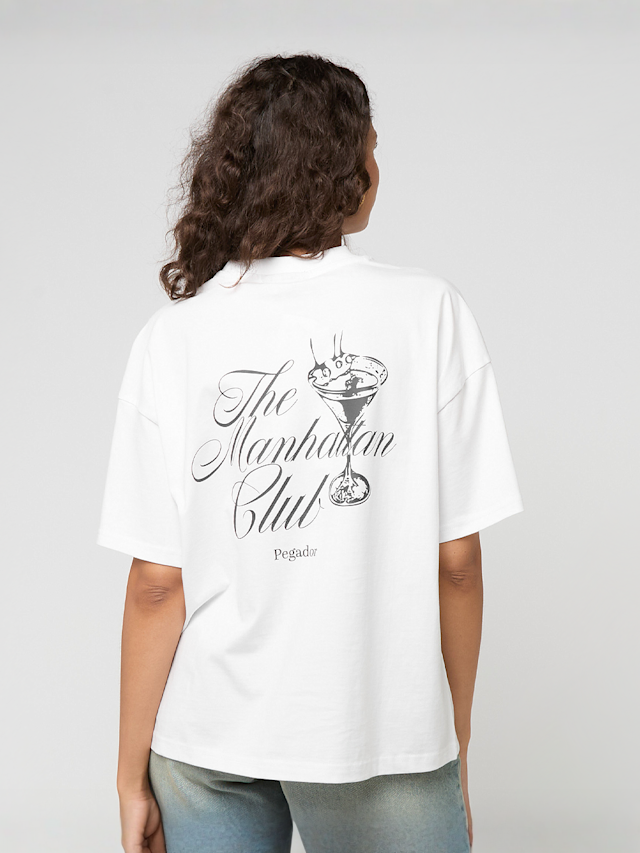 Pegador, Azana Heavy Oversized Tee, white, Image 2 of 4