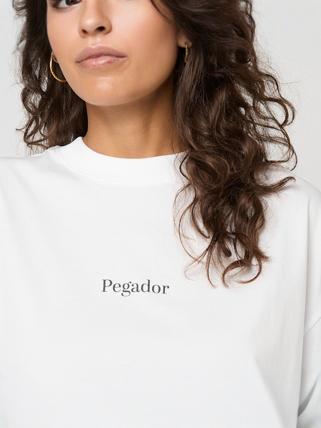 Pegador, Azana Heavy Oversized Tee, white, Image 3 of 4