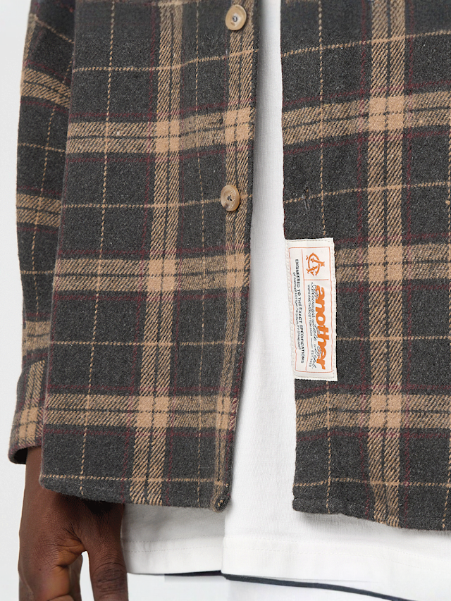 Another Cotton Lab, Another Flanell Shirt, brown, Image 4 of 5