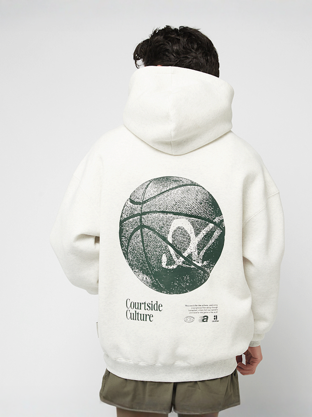 Another Cotton Lab, Courtside Hoodie, beige, Image 1 of 6