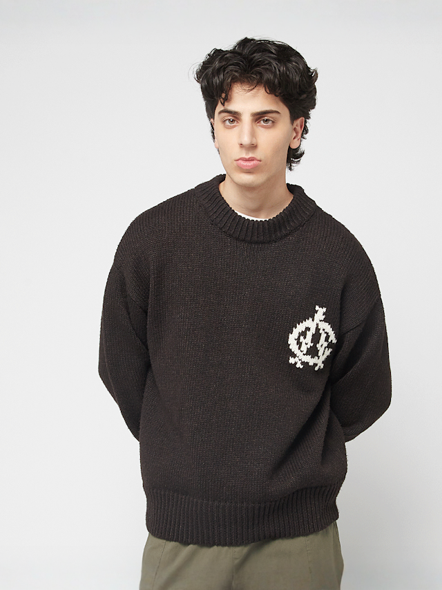 Another Cotton Lab, Another Yankee Knit Sweater, brązowy, Obraz 1 z 5