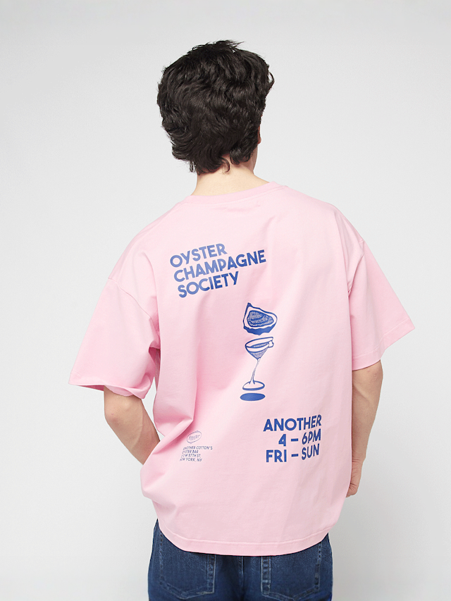 Another Cotton Lab, Oyster and Champange T-Shirt, light pink, Image 1 of 5