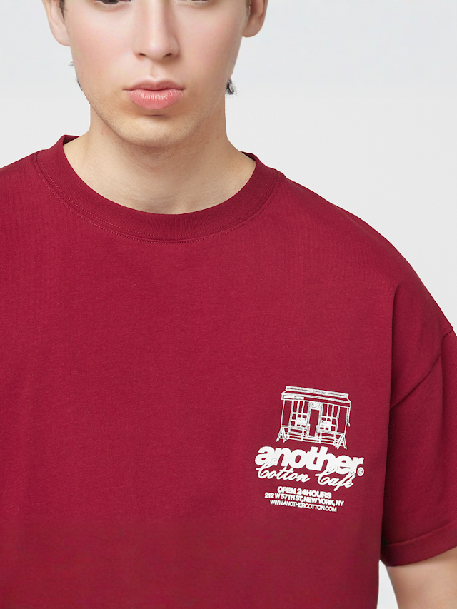 Another Cotton Lab, Sunday Morning T-Shirt, red, Image 3 of 5