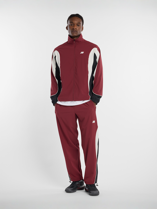 New Balance, In Game Woven Track Jacket, red, Image 6 of 6
