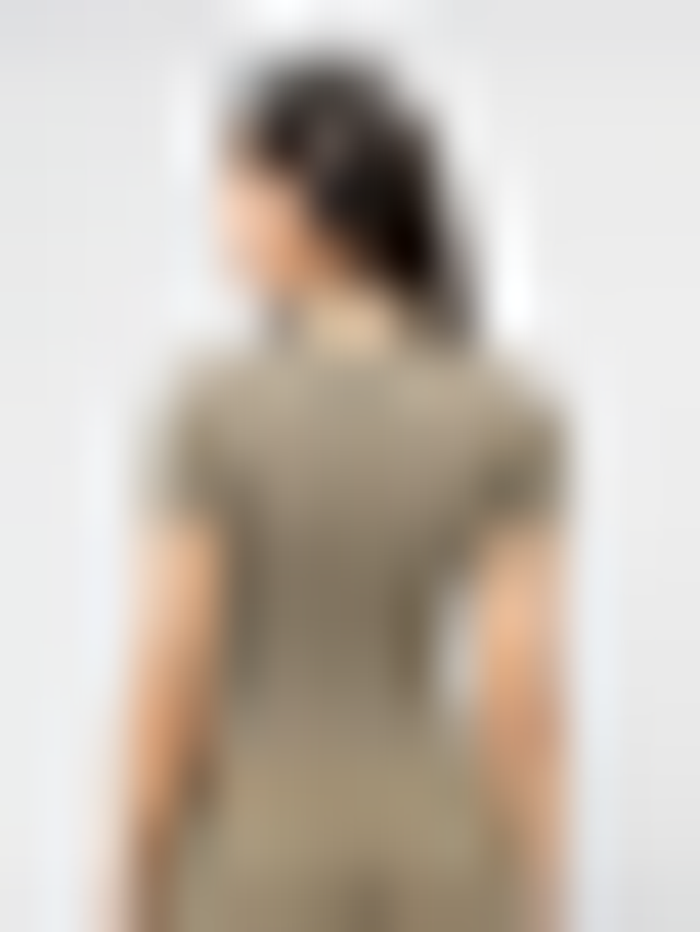 Felicious, Basic Tight Logo T-Shirt, green, Image 2 of 4