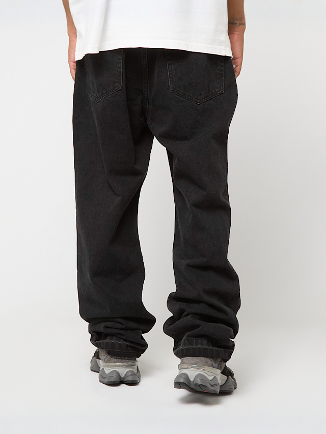 2Y STUDIOS, Arun Open Hem Straight Jeans, black, Image 2 of 5