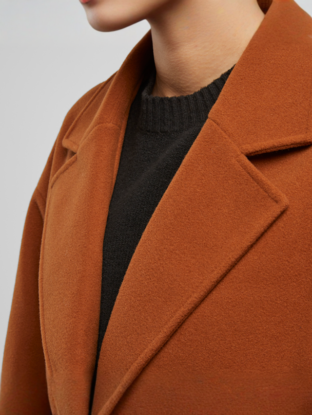 Urban Classics, Ladies Oversized Long Coat, brown, Image 3 of 4