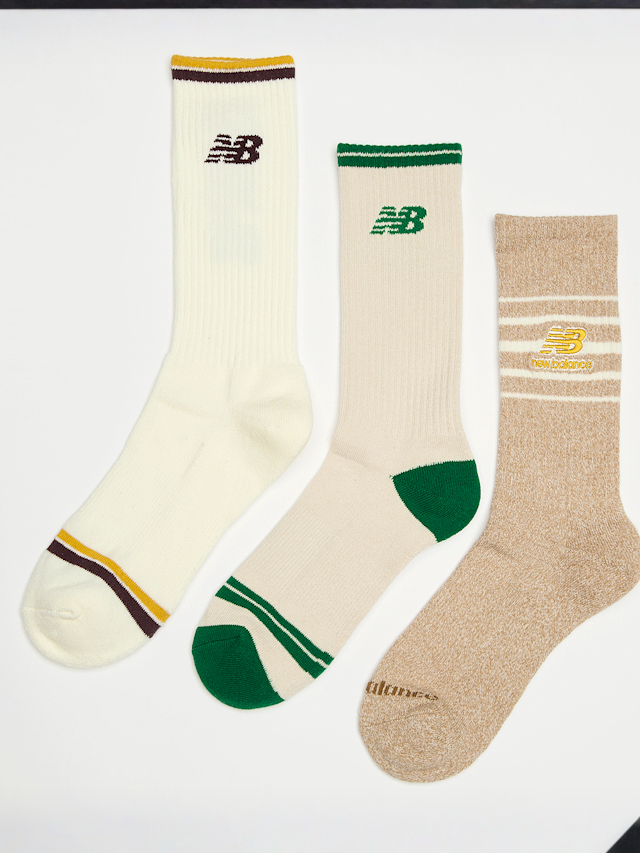 New Balance, 3 PACK - MIXED NB LOGOS CREW -  multicolor, multi-colour, Image 1 of 2