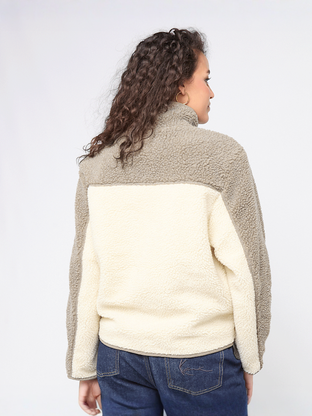 Karl Kani, Signature Teddy Trackjacket, beige, Image 2 of 4