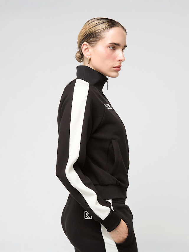Karl Kani, Retro Sidestripe Trackjacket, black, Image 4 of 6