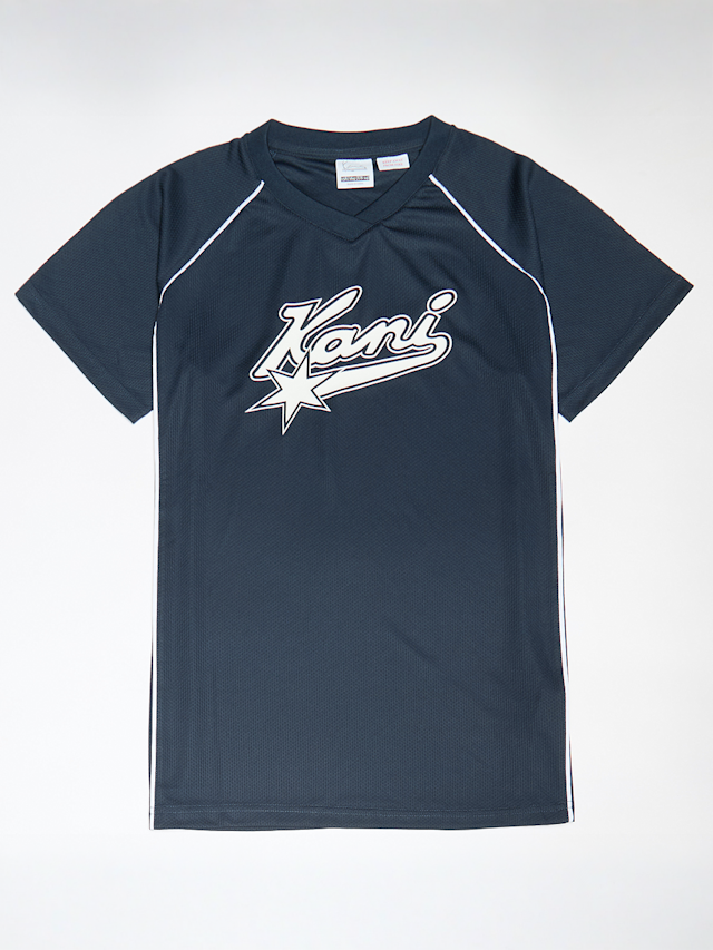 Karl Kani, Varsity Star Soccer Jersey Junior, blue, Image 1 of 3