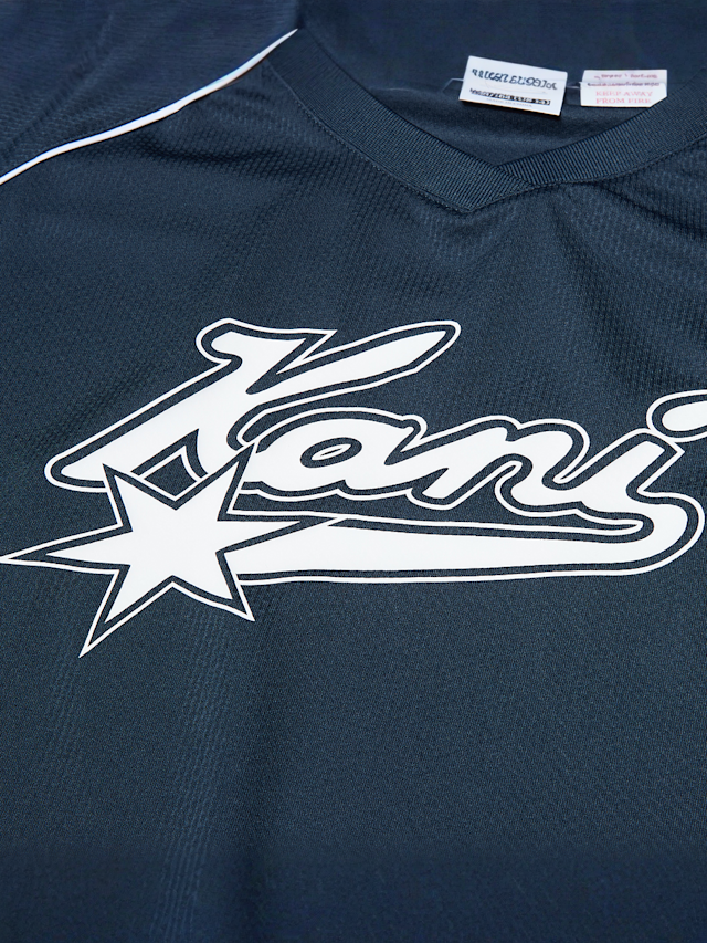 Karl Kani, Varsity Star Soccer Jersey Junior, blue, Image 3 of 3