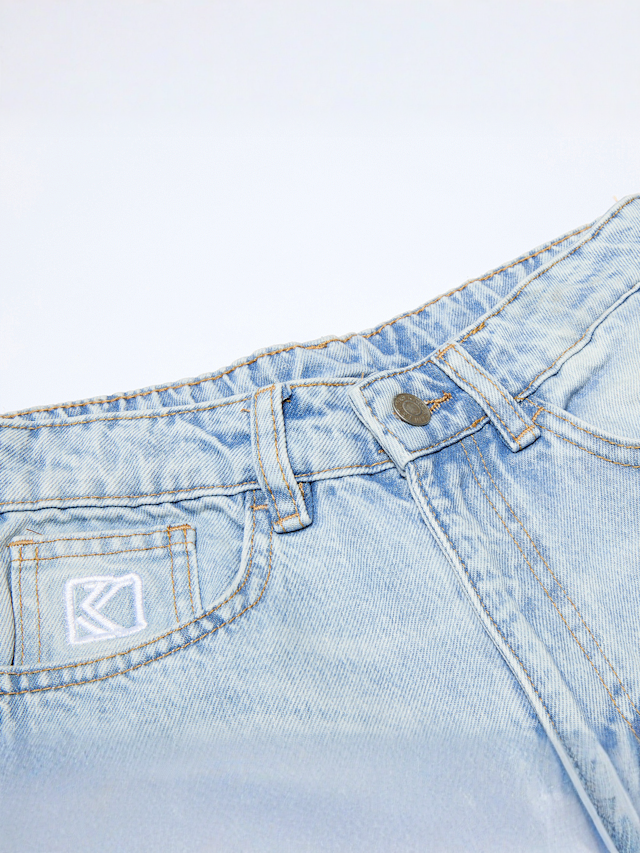 Karl Kani, Og Relaxed Denim Pants Junior, blue, Image 4 of 4