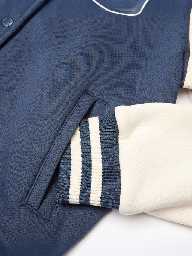 Karl Kani, Varsity Sweat Collegejacket Junior, blue, Image 4 of 4