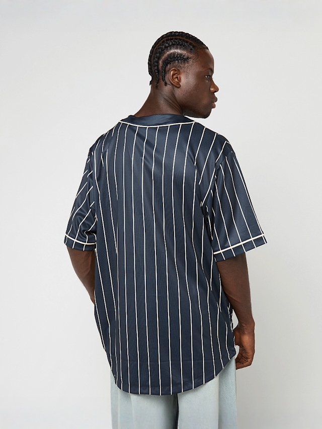 Karl Kani, Kani Pinstripe Baseball Jersey, blue, Image 2 of 4