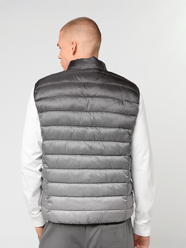 Karl Kani, Kani Sport Gradient Light Puffer Vest, grey, Image 2 of 4