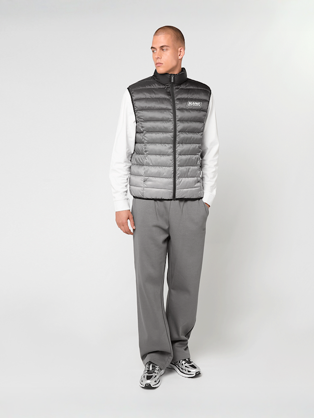 Karl Kani, Kani Sport Gradient Light Puffer Vest, grey, Image 4 of 4