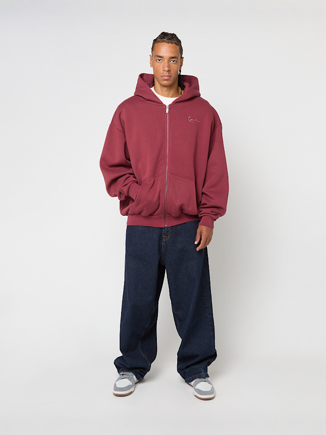 Karl Kani, Kani Western Os Zip Hoodie, red, Image 5 of 5