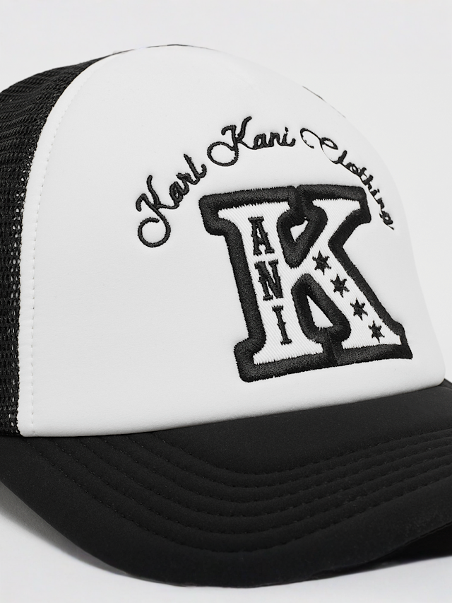 Karl Kani, Looplabel Trucker Cap, black, Image 4 of 4