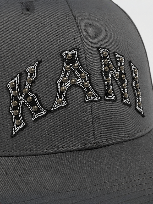 Karl Kani, Looplabel Baseball Cap, grey, Image 4 of 4