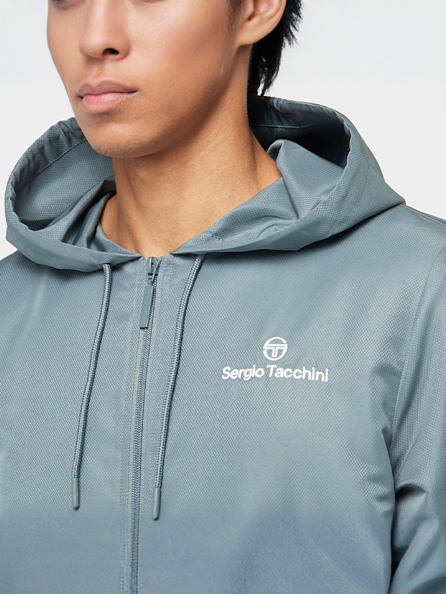 Sergio Tacchini, Carson 024 Hoodie Tracksuit, grey, Image 4 of 8