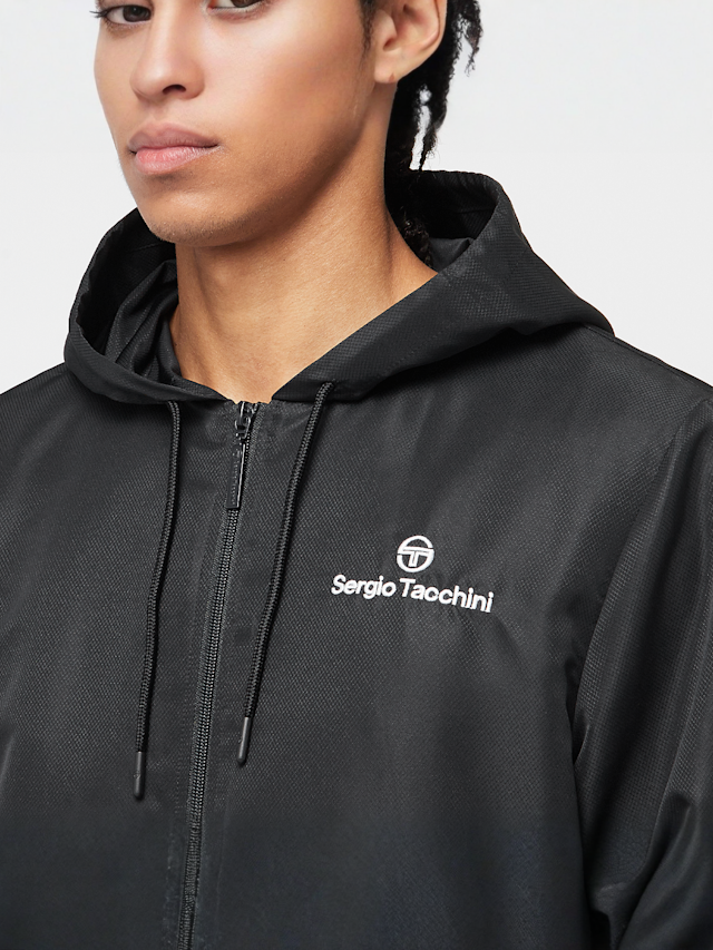 Sergio Tacchini, Carson 024 Hoodie Tracksuit, czarny, Obraz 4 z 8