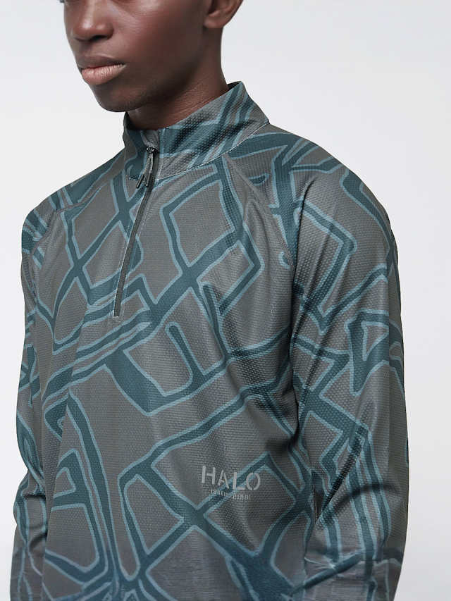 HALO, Sorona Half Zip, grey, Image 3 of 4