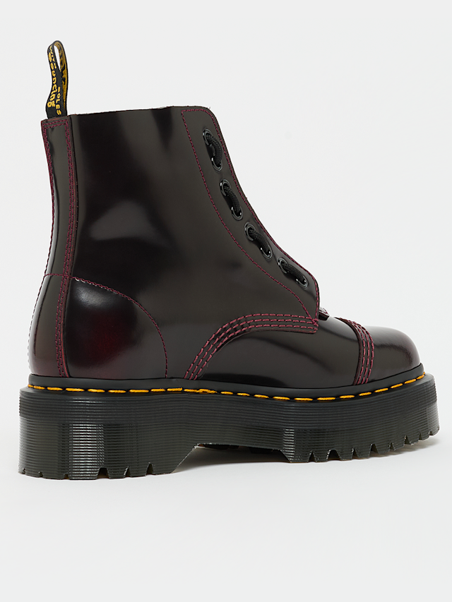 Dr. Martens, Sinclair black milled nappa, rood, Afbeelding 3 van 7