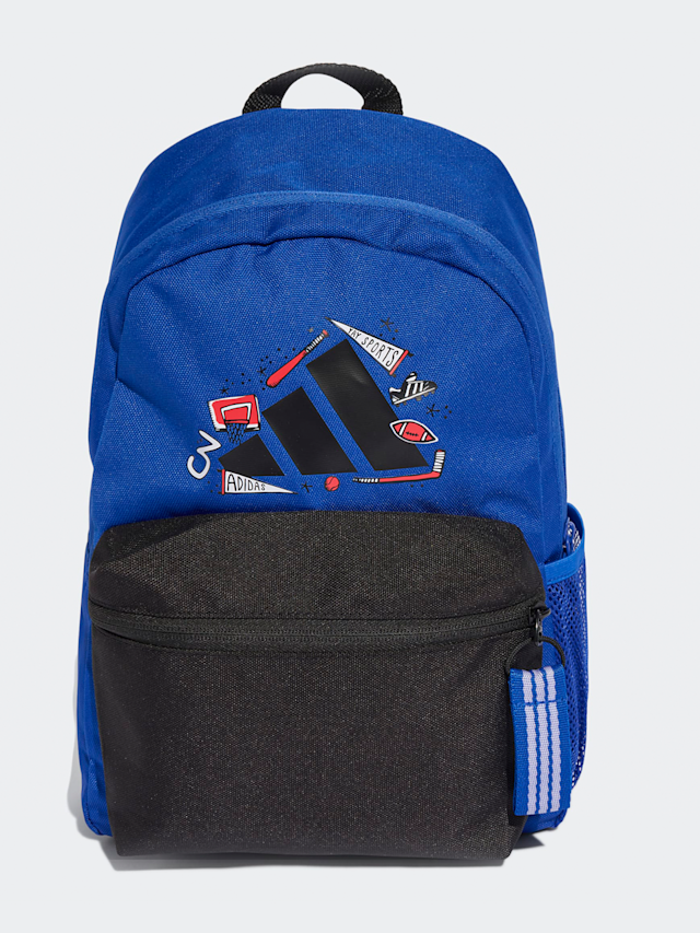 adidas Originals, Doodle Backpack, blue, Image 1 of 6