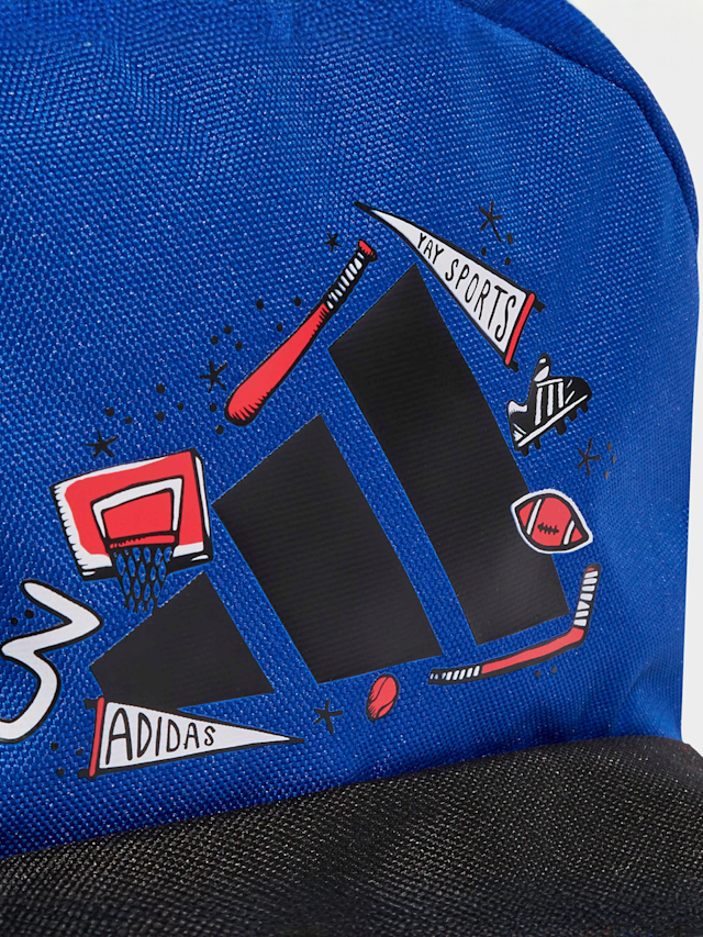 adidas Originals, Doodle Backpack, blue, Image 5 of 6