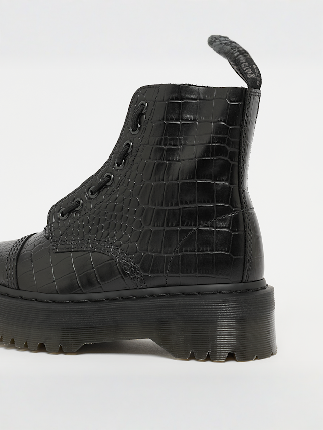 Dr. Martens, Sinclair black milled nappa, czarny, Obraz 7 z 7
