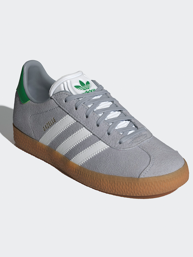 adidas Originals, Gazelle (GS), szary, Obraz 3 z 8