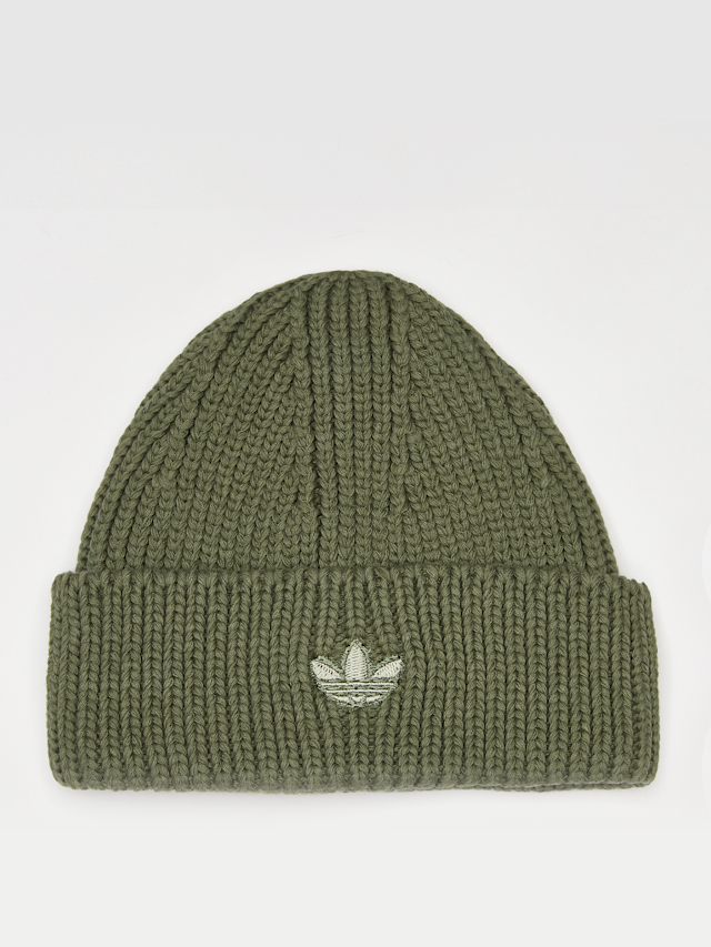 adidas Originals, Short Beanie, green, Image 1 of 3