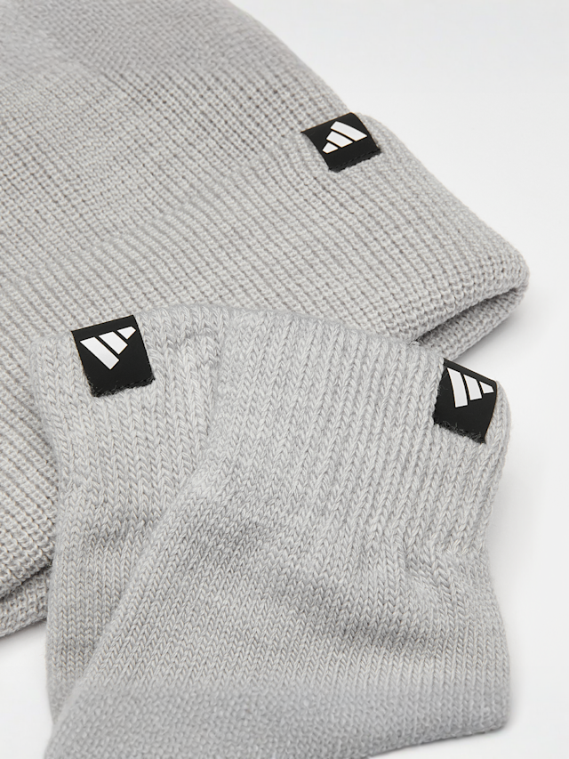adidas Originals, Glove + Beanie Pack, grey, Image 3 of 3