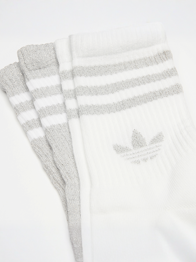 adidas Originals, 3S GLITTER CR 2 silver met/white, zilver, Afbeelding 2 van 2