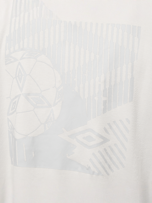 Umbro, BOX GRAPHIC TEE harbor mist, grey, Image 4 of 5