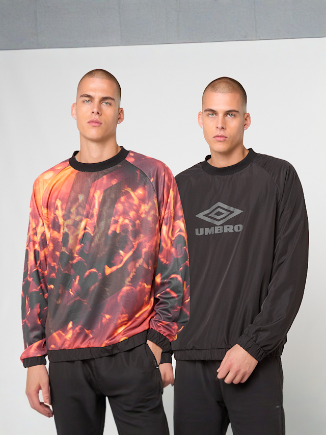 Umbro, Reversible Crew Top, zwart, Afbeelding 1 van 8