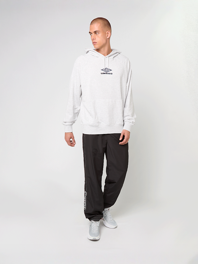 Umbro, ICONIC HOODIE black/chili pepper, grey, Image 4 of 4