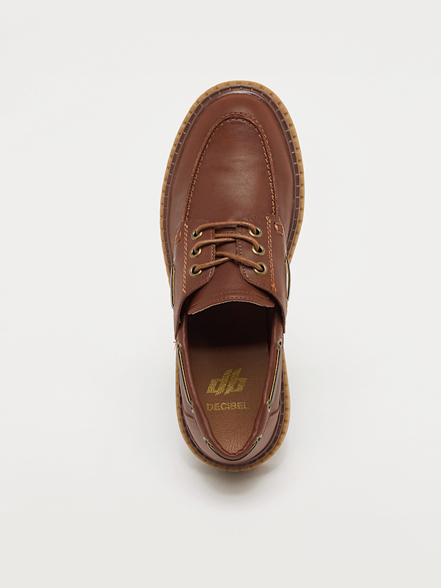 Decibel, Boatshoe bordeaux pu shiny, brown, Image 5 of 7