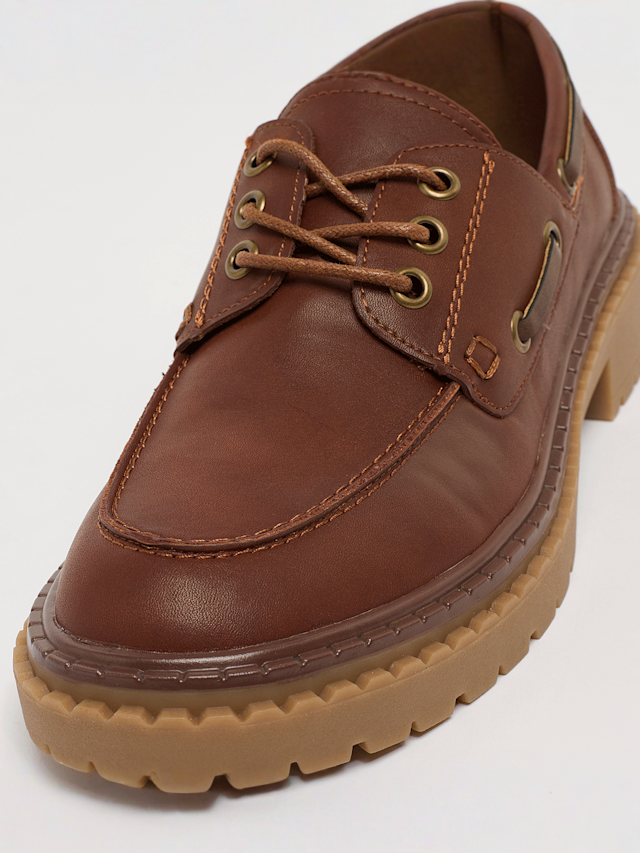 Decibel, Boatshoe bordeaux pu shiny, brown, Image 6 of 7