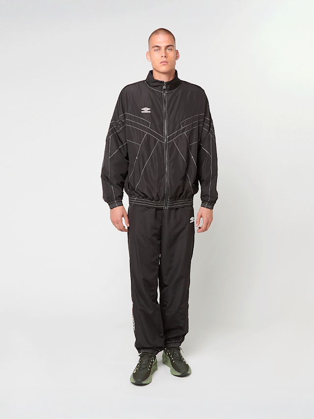 Umbro, RELAXED TRACK JACKET dark navy/white sand/vista blue, black, Image 4 of 4