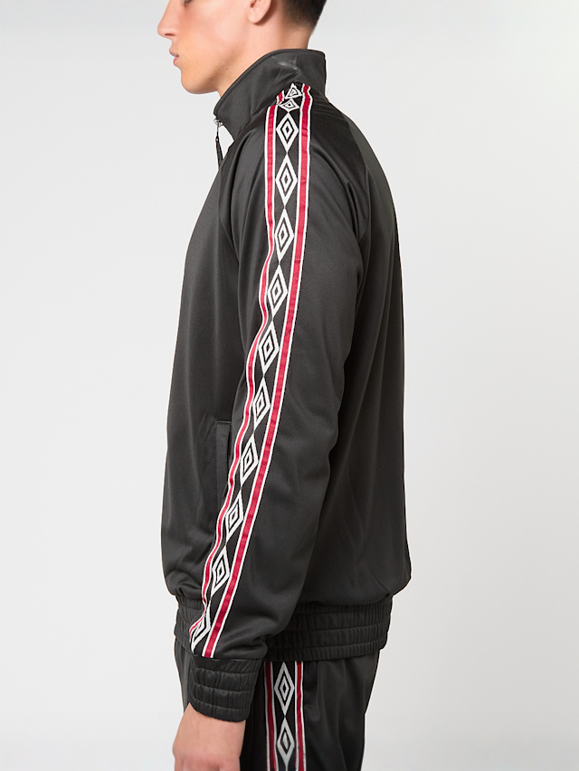 Umbro, Taped Track Top, black, Image 5 of 6