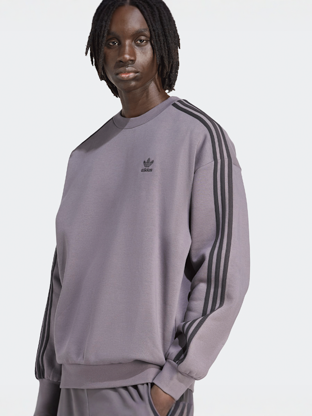 adidas Originals, Oversize Crew, purple, Image 3 of 5