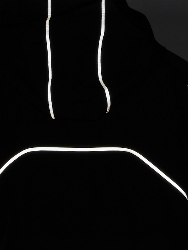 New Balance, Active Full Zip Reflective Jacket, black, Image 7 of 8